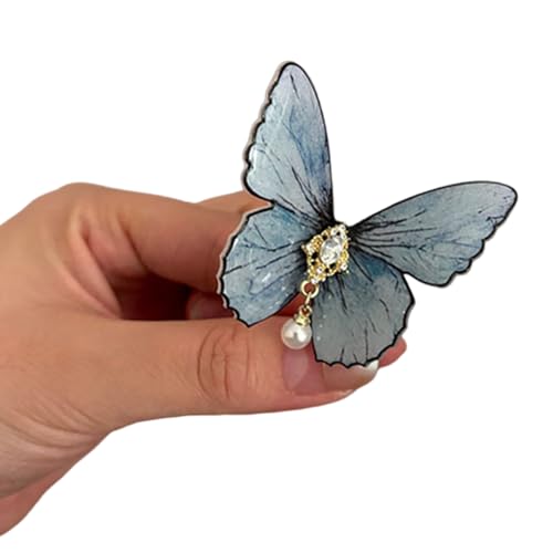 Mädchen Flache Clip Haarnadel Schmetterlingsstil Ornamente Balletcore Für Frauen Mädchen Bündel Haarschlüsse Süßer Balletcore von Zqxnt