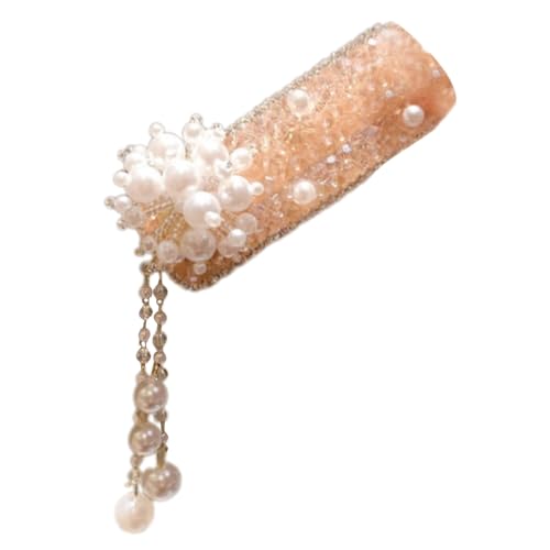 Mädchen Perlen Haarclip Glänzen Haarnadel Proms Für Königin Geburtstag Barrette Foto Requisiten Elegante Kostüm Kopfbedeckung von Zqxnt