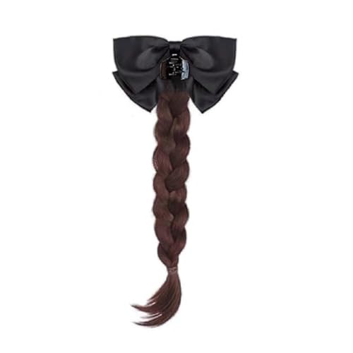 Mädchen Pferdeschwanzhaarstück Geflochten von Zqxnt
