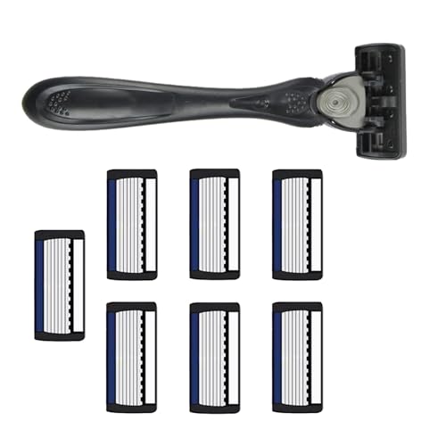 Männer Rasierten Rasierschiner 7-layer Sicherheitsrasierer Haarentfernungshandbuch Rasierer Leicht Zu Verwenden Manueller Rasierer Für Tägliche Und Reisegebrauch von Zqxnt