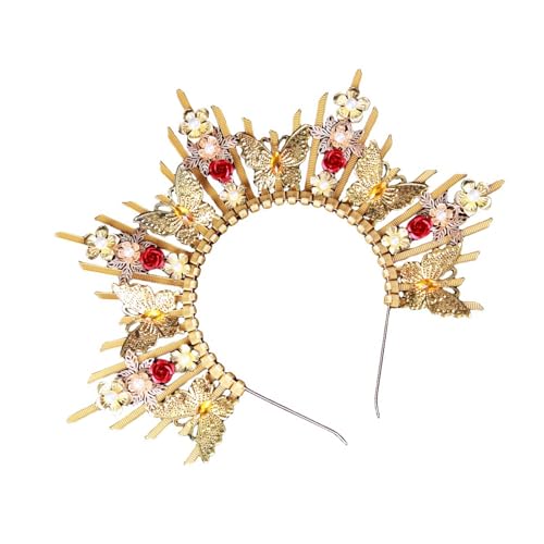 Medusas Kopfbedeckung Gold Tiaras Crowns Mythical Kostüm Mode Accessoire Für Trendige Frauen Halloween Party Lieferungen Handgefertigte Hochzeitstiaras Medusas Kopfbedeckung Gold Tiaras Crowns Mythical Kostüm Mode Accessoire Für Trendige Frauen Halloween Party Lieferungen Handgefertigte Hochzeitstiaras von Zqxnt