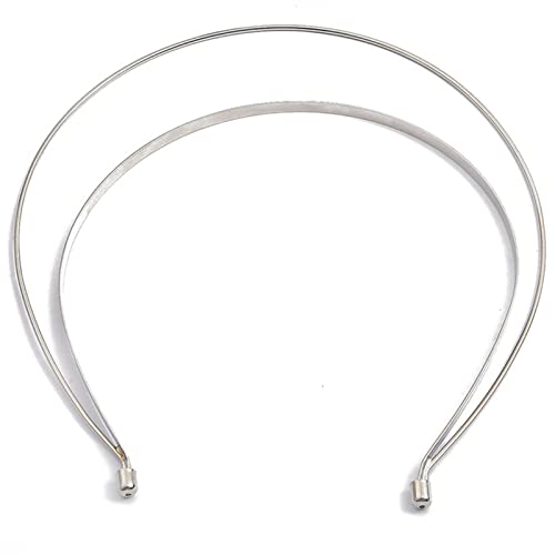 Metal Hairband Zweizeilige Braut Kronkopfschmuck Gold Silber Haarwege Für Kopfhaarbänder Basis Schmuckkomponenten von Zqxnt