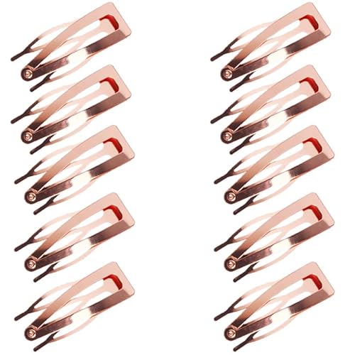 Metall Press Hair Clip Double Grip Side Clip Press Haarnadel Für Frauen Verschiedene Frisuren Vielfachen Und Stilvolles Accessoire von Zqxnt