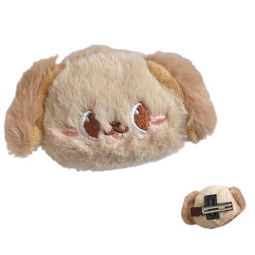 Mode Welpe Hair Accessoire Weiche Plüschhaarbandhaarclip Brosche Geeignet Für Studenten Und Modebegeisterte von Zqxnt