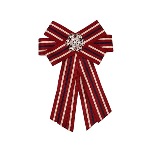 Zqxnt Multipurpose Fun Bowknot Themeed Butterfly Brosche Elegante Designs Tragbares Modezubehör Für Darsteller Tägliche Outfits Crystals Bowtie von Zqxnt