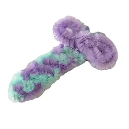 Niedliche Verdrehte Design Haarnadeln Heiße Mädchen Entenbill Plüsch Haarclip Frühlings Sommerhaarclip Für Frauen Pferdeschwanz Haare Clip von Zqxnt