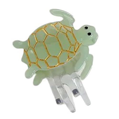 Ozeanthema Seaturtle Haarklaue Mädchen Essigsäure Haarklemme Nicht Slip Ponytailhalter Haarklauen Frauen Haare Formen Orament von Zqxnt