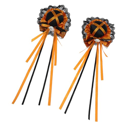 Ribbon Bowknot Haarclip Für Halloween Festival Side Clip Frauen Mädchen Barrette Holiday Feiern Haarzubehör Accessoires Ribbon Bowknot Haarclip Für Halloween Festival Side Clip Frauen Mädchen Barrette Holiday Feiern Haarzubehör Accessoires von Zqxnt