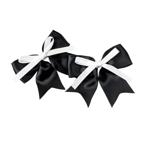 Ribbon Bowknot Haarclip Für Mädchen Haarnadel Entenbills Haarschlüsse Barrettes Für Frauen Sidebangs Haarstyling Tool 2pcs von Zqxnt