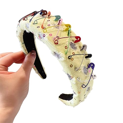 Ripped Stoff Stirnband Für Teenager Girls Nicht Rutschbreit von Zqxnt