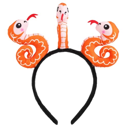 Schöne Plüsch Schlangenhaar Reifen Für Chinesische Neujahr Erwachsene Und Kinder Bequem Und Vielnutzende Schlangenstirnband Party Requisiten von Zqxnt