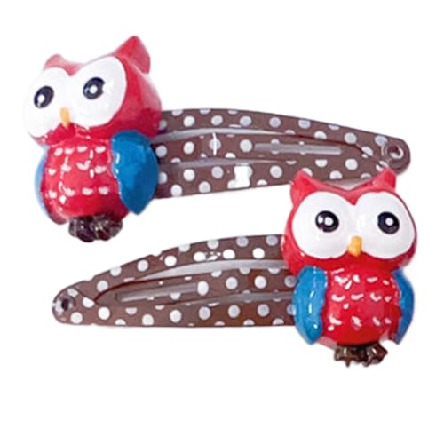 Schöne Tierthema Haarclip Set Hair Accessoires Sichere Und Sichere Clip Side Pin Für Kinder Und Jugendliche von Zqxnt