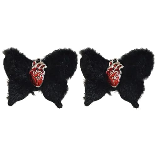 Schüttelfing Butterfly Hair Clip Luxuriöser Mode Haarnadel Frauen Plüsch Haarnadel Für Personalisiertes Modes Statement von Zqxnt