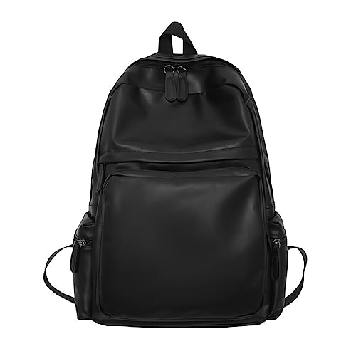 Schul Rucksack Frauen PU School Bag Fashion Laptop Rucksack Cool von Zqxnt