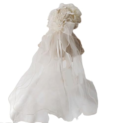 Spitzenbogenknoten Haarnadel Für Erwachsene Teekannenblumen Haarschlüsse Faszinator Cosplay Kostüm Haarclip Hochzeit Braut Haarschleife von Zqxnt