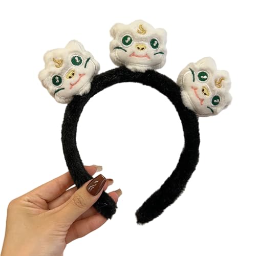 Stickerei Plüsch Schlangenhaar Reif Für Chinesische Neujahrskinder Für Erwachsene Bequem Und Vielnutzungsübergreifend Schlangenstirnbandfestival Requisiten von Zqxnt