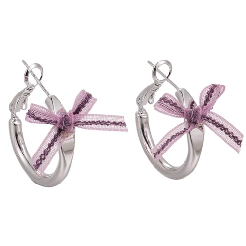 Stilvolle Spitzenbänder Bowknotohrringe Leichte Und Komfortable Dangle Ohrohrohrohrring Für Tägliche Verschleißdates Partys Modische Spitzenbandohrringe Stilvolle Spitzenbänder Bowknotohrringe Leichte Und Komfortable Dangle Ohrohrohrohrring Für Tägliche Verschleißdates Partys Modische Spitzenbandohrringe von Zqxnt