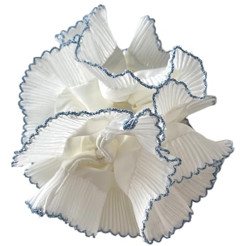 Stylish Double Layer Elastic Hair Scunchy Übergroß von Zqxnt