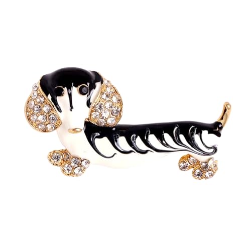 Zqxnt Stylish Wiener Dog Badge Accessoires Trendy Wiener Hund Lapel Pin Brosche Charme Für Tierhalter Und Pin Enthusiasten Hochwertige Brosche von Zqxnt