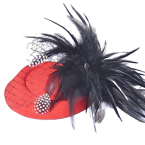 Süße Feder Top Form Haarnadeln Teenager Farbenfrohe Haarclip Feder Top Kopfschmuck Stil Haarclip Für Teenager von Zqxnt