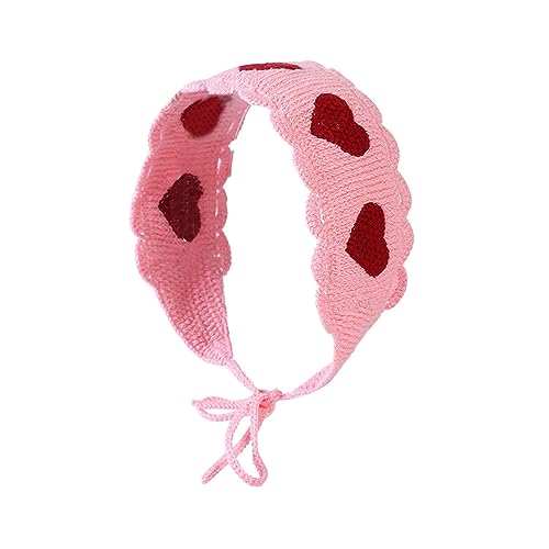 Süße Mädchen Farbenfrohe Häkelstirnband Sommersonne Turban Biege Back Camping Headwrap Teenager Schöne Haar Kerchiefuch von Zqxnt