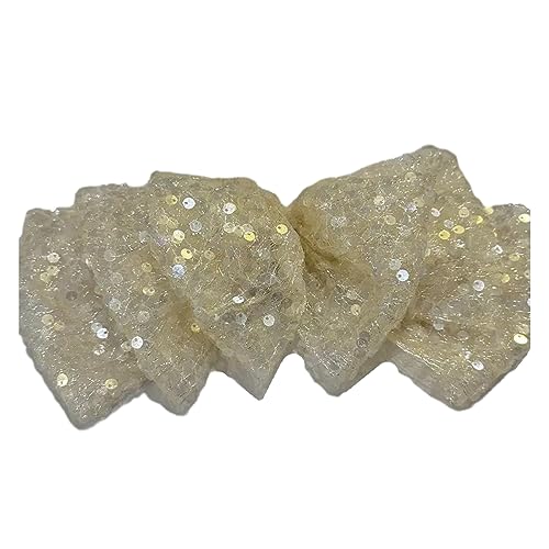 Süße Mädchen Hoher Pferdeschwanz Haarklaue Schöne Weibliche Garn Bowknot Form Haarklaue Lässige Sommerhaarclip Für Mädchen von Zqxnt