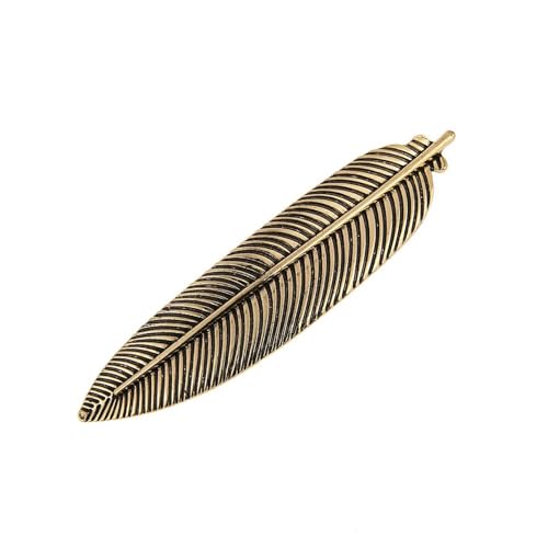 Vintage Blattform Haarclip Für Frauen Mode Haare Barrettes Für Seitenknalls Metallic Blatt Haarstift Haarstyling Werkzeug von Zqxnt