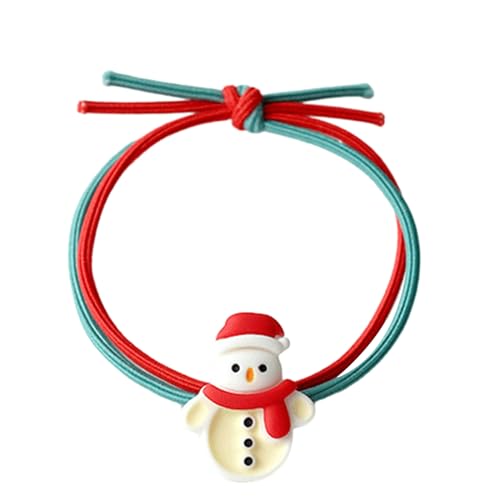 Weihnachtshaarbindungen Für Frauen Und Kinder Elastische Babyhaarbindungen Kein Schaden Pferdeschwanzhalter Kleinkind Haar Bindungen von Zqxnt