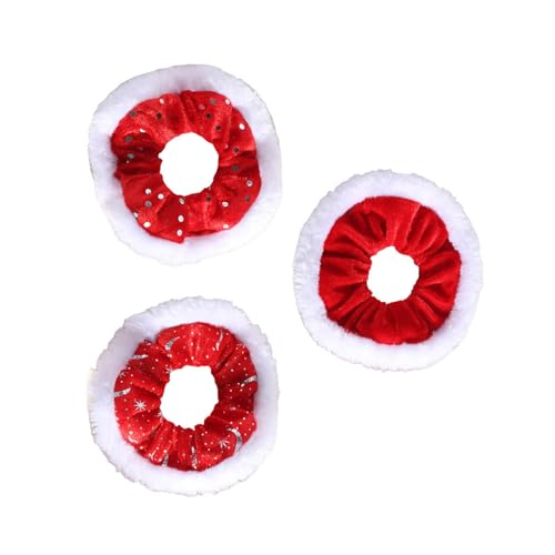Weihnachtshaarbindungen Scrunchies Festival Accessoires Haartie Für Frauen Kinder 3pcs von Zqxnt