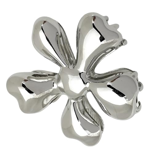 Zarte Blumenhaarklamme Schmücken Mode Haarkrallen Mit Geometrischen Blumenmustern Für Vielseitiges Haarstyling Große Haargriffe Für Frauen von Zqxnt