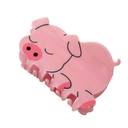 Zarte Dinosaurier Haare Clip Katzen Haarkrallen Stylish Hair Grip Haar Förderer Haar Accessoire Für Verschiedene Anlässe Süßes Schweinehaar Clip von Zqxnt
