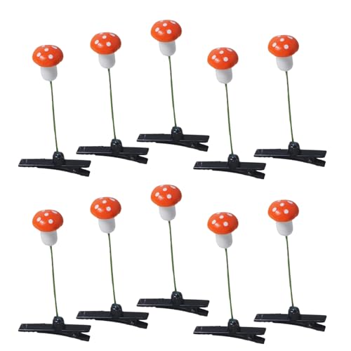 Zqxnt 10pcs Simulation Pflanze Haarclip Farbenfrohe Haargriff von Zqxnt