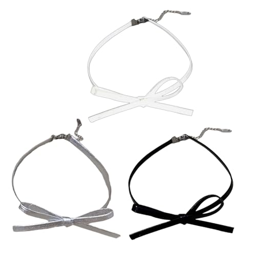 Zqxnt 3pcs Elegante Pu Pu Leder Halshocker Verstellbar von Zqxnt