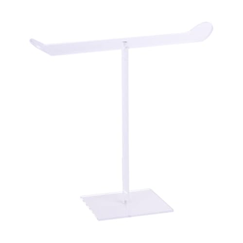 Zqxnt Acrylstirnband Display Ständer Klares Haar Hoop Für Mädchen Und Frauen Elegantes Haarzubehör Speicher Rack Girls Frauen Stirnband Rack von Zqxnt