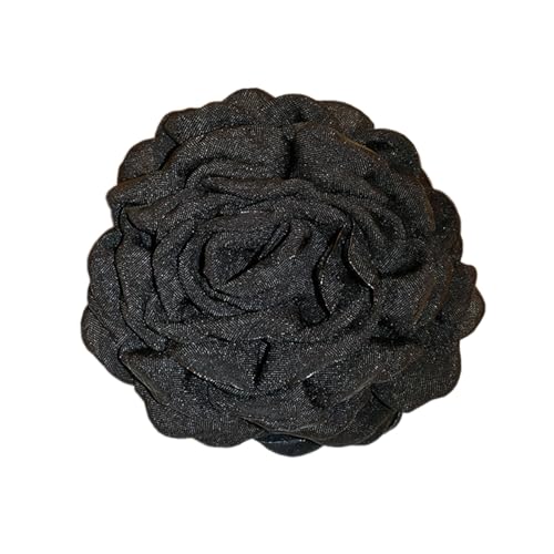 Zqxnt Auffällige Kunststoffhaarklammern Mit Großer Rose Leichtes Haarclip Haarzubehör Für Frauen Mädchen Plastik Haarklaue von Zqxnt