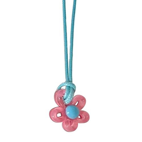 Zqxnt Bunte Blumenheizkette Für Frauen Freundin Dopamin Pflaumenblüten Halshütte Jubiläum Schmuckschmuck Dopamin Choker von Zqxnt