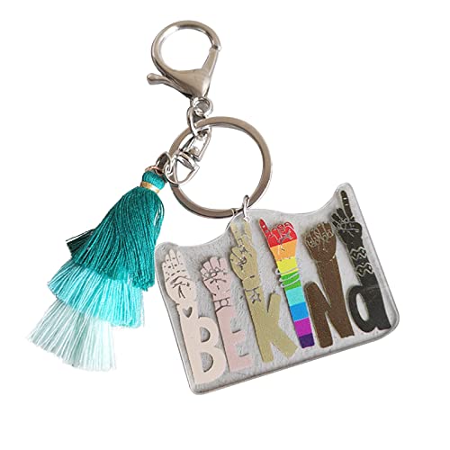 Zqxnt Bunte Quasten Charme Schlüsselbund Für Frauen Tasche Anhänger Keychain Quasten Ornamente Einzigartige Geschenkparty Quasten Keychain von Zqxnt