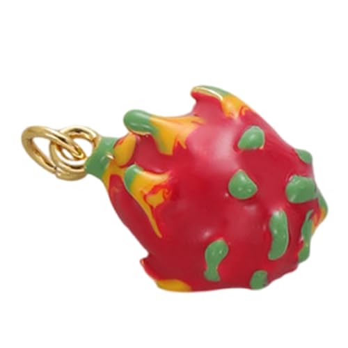 Zqxnt Delicate Metal Fruit Collection Anhänger Halskette Armbandkomponenten Vielseitige Orangenform Für Stilvolle Schmuck Halskette Armbandkomponenten von Zqxnt