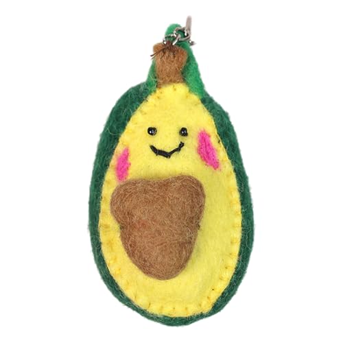 Zqxnt Elegant Charme Bag Anhänger Obst Form Schlüsselringe Tragbare Beuteldekoration Mode Handtasche Charmezubehör Einzigartige Geschenk von Zqxnt