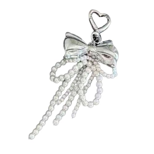 Zqxnt Elegante Telefon Charmekette Mit Bowknot Designs Vielseitiger Robuster Acryl Charmanhänger Für Frauen Damen Damen Verwenden Schmetterling Bowknot Charme von Zqxnt