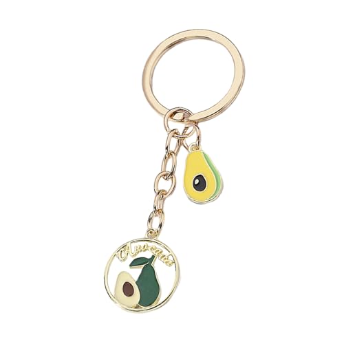 Zqxnt Eleganter Charme Schlüsselanhänger Schöne Kirschherzpflanze Fruchtschlüsselring Für Trendige Frauen Und Mädchen Freundschaft Geschenke Täglich Benutzen Sie Schöne Keyring von Zqxnt