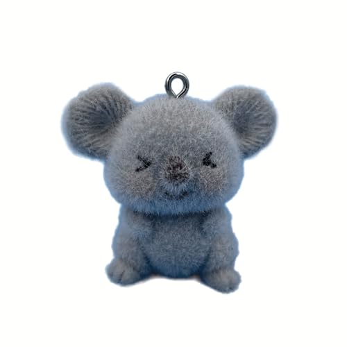 Zqxnt Entzückender Koala Keychain Handwerk In Robustem Harz Flocken Materilas Für Trendige Erwachsene Und Schlüsselbundentliebten Täglicher Gebrauch Tragbarer Schlüsselhalter von Zqxnt