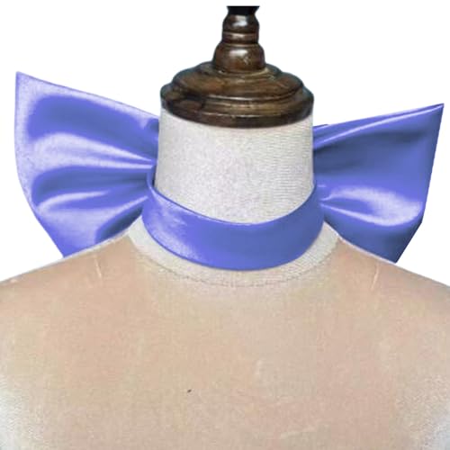 Zqxnt Fashioble Ribbon Halskette Gothic Bowknot Halsketten Halloween Kostüm Cosplay Party Geschenke Für Frauen Und Mädchen Party Accessoire von Zqxnt