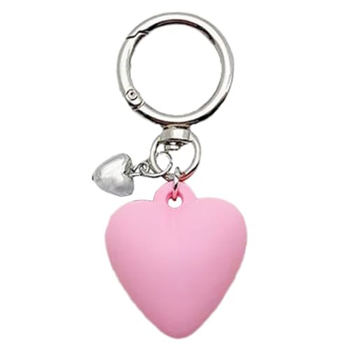Zqxnt Fashion Heart Keychain Mobiltelefon Charme Handgefertigte Liebe Geformte Keyring Ornament Stylischer Anhänger Für Taschen Und Rucksäcke Geschenk Für Frau von Zqxnt