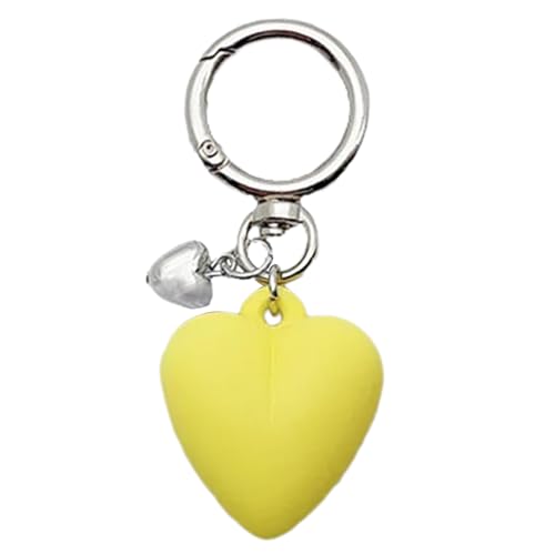 Zqxnt Fashion Heart Keychain Mobiltelefon Charme Handgefertigte Liebe Geformte Keyring Ornament Stylischer Anhänger Für Taschen Und Rucksäcke Geschenk Für Frau von Zqxnt