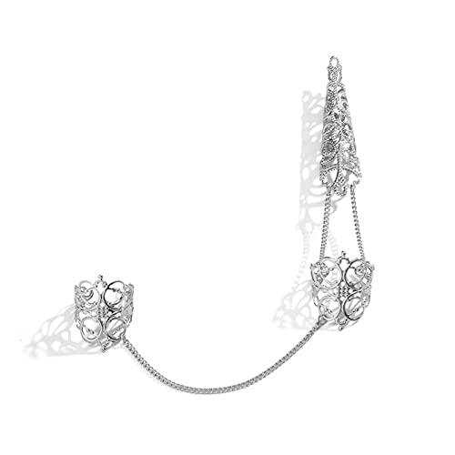 Zqxnt Finger Nagelring Knöchelfinger Waffenbezugspitze Nagel Loop Frauen Einstellbare Öffnung Kunst Schutz Fingernagel Nagelabdeckung von Zqxnt