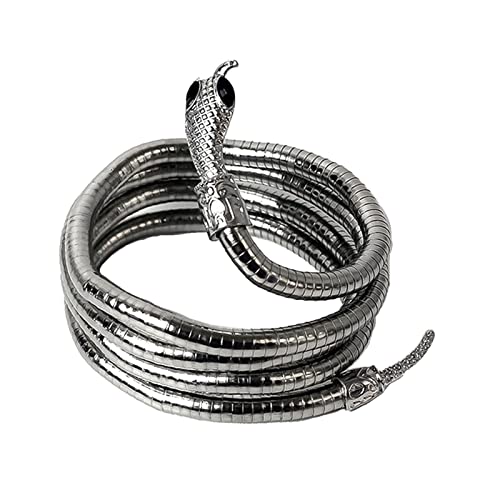 Zqxnt Flexible Biegbare Schlange Halskette Verstellbare Schlange Halshalskette Schlangenkette Halskette Legierung Geschenk Für Frauen Männer Schlangenheiße Gold Gold Zqxnt Flexible Biegbare Schlange Halskette Verstellbare Schlange Halshalskette Schlangenkette Halskette Legierung Geschenk Für Frauen Männer Schlangenheiße Gold Gold von Zqxnt
