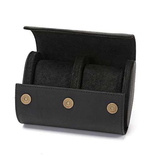 Zqxnt Handgefertigte Watch Rolls Box Travel Watch Roll Mit Velvets Armbandwatchhalter Ringe Displayhüllen Für Männer Erwachsene Uhren Rollbeutel von Zqxnt