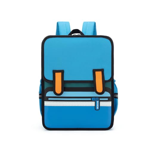 Zqxnt Jungen Und Mädchen Cartoon Rucksack Anime Styles Schultasche Kindergärtner Rucksack Für Schule Und Outdoor Abenteuer Sprungstil Zqxnt Jungen Und Mädchen Cartoon Rucksack Anime Styles Schultasche Kindergärtner Rucksack Für Schule Und Outdoor Abenteuer Sprungstil von Zqxnt