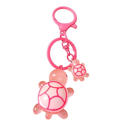 Zqxnt Leichte Schildkrötenschlüsselende Tierform Keychain Geldbörse Charme Tortoise Rucksackzubehör Für Trendige Frauen Und Teenager Telefon Charme Zubehör von Zqxnt